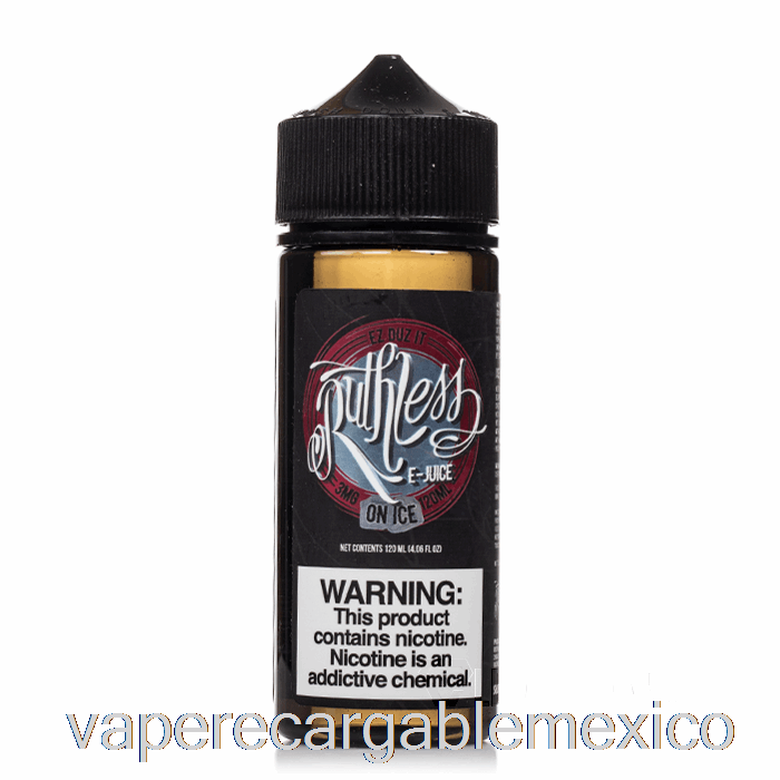 Vape Recargable Ez Duz It On Ice - Vapor Despiadado - 120ml 3mg